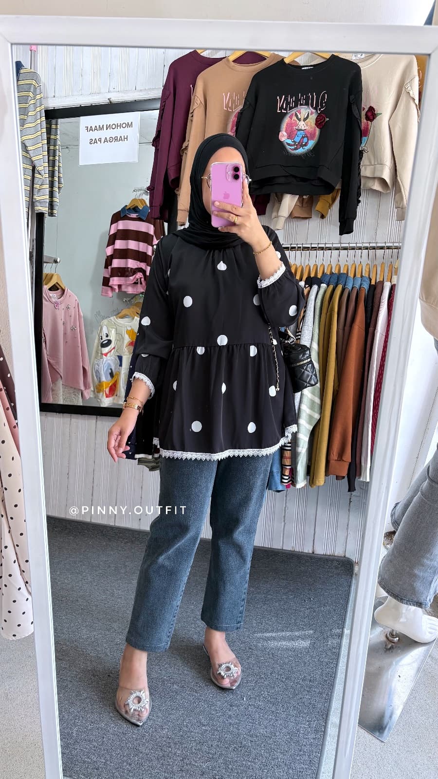 Blouse Polka Besar