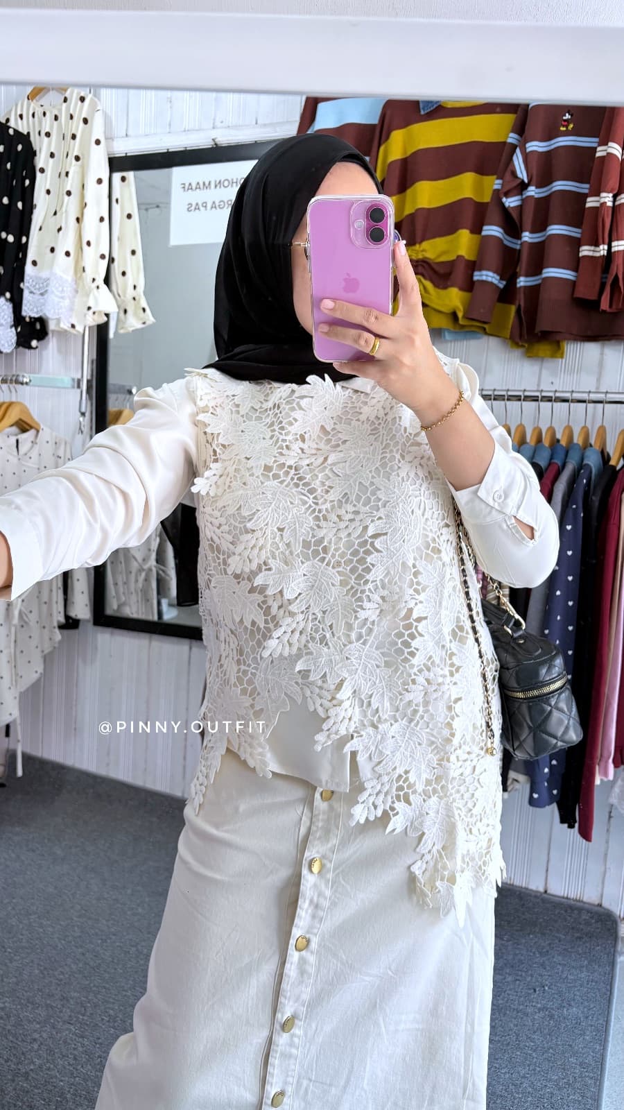 Kemeja Vest Daun