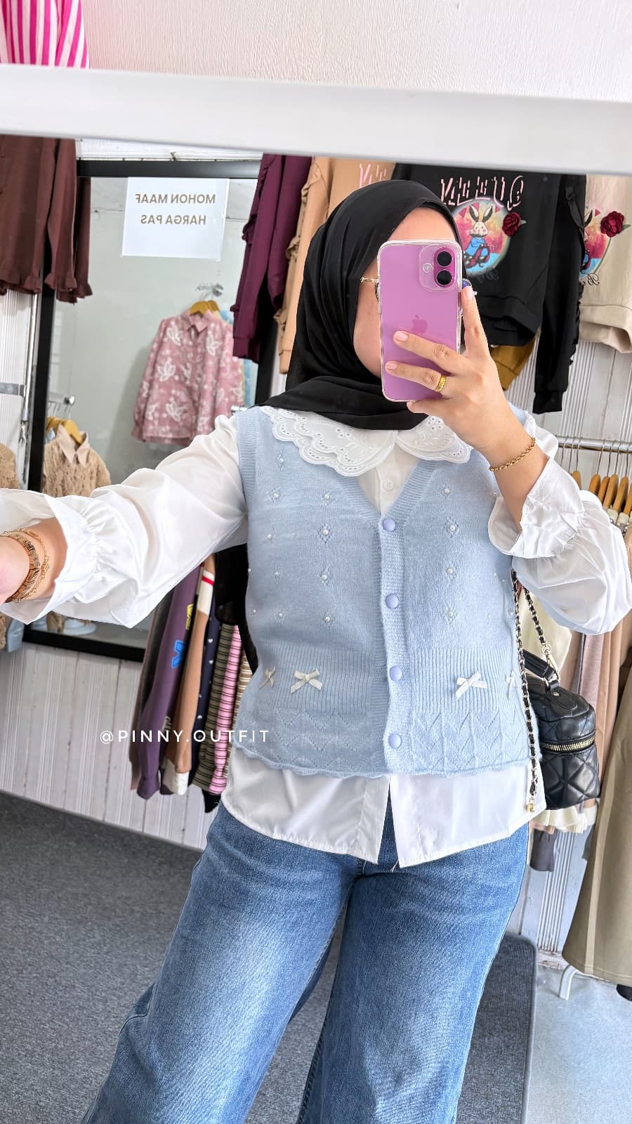 Blouse Vest Knit