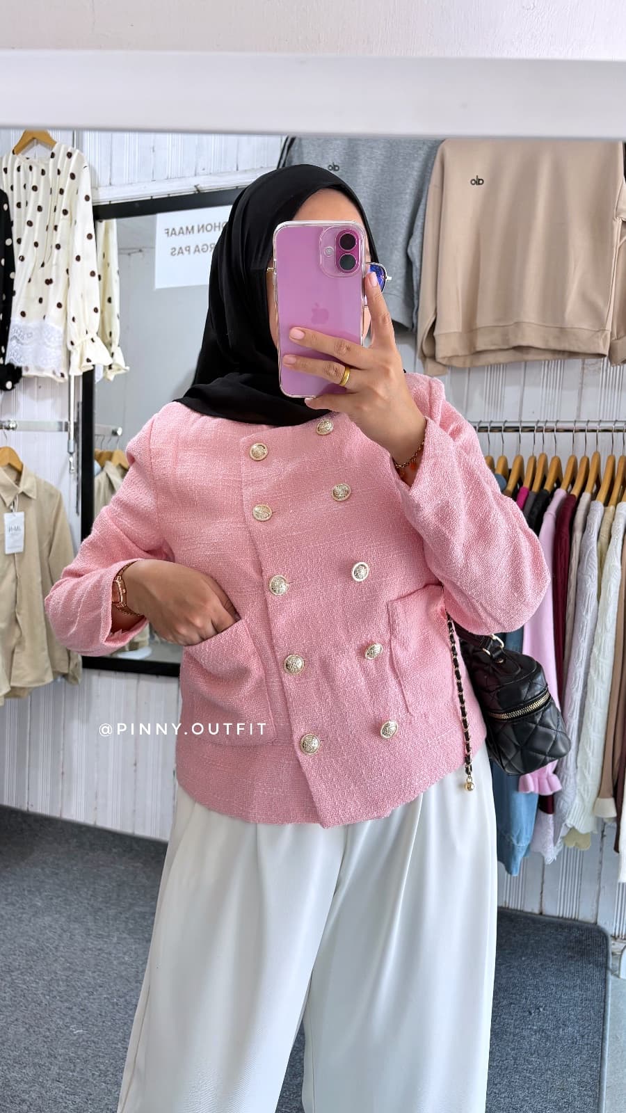 Blazer Import Kancing Saku — foto 1