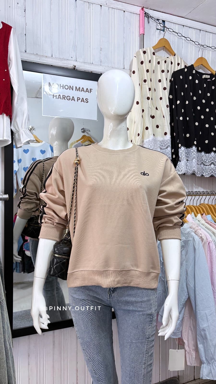 Kaos Alo — Coklat Muda