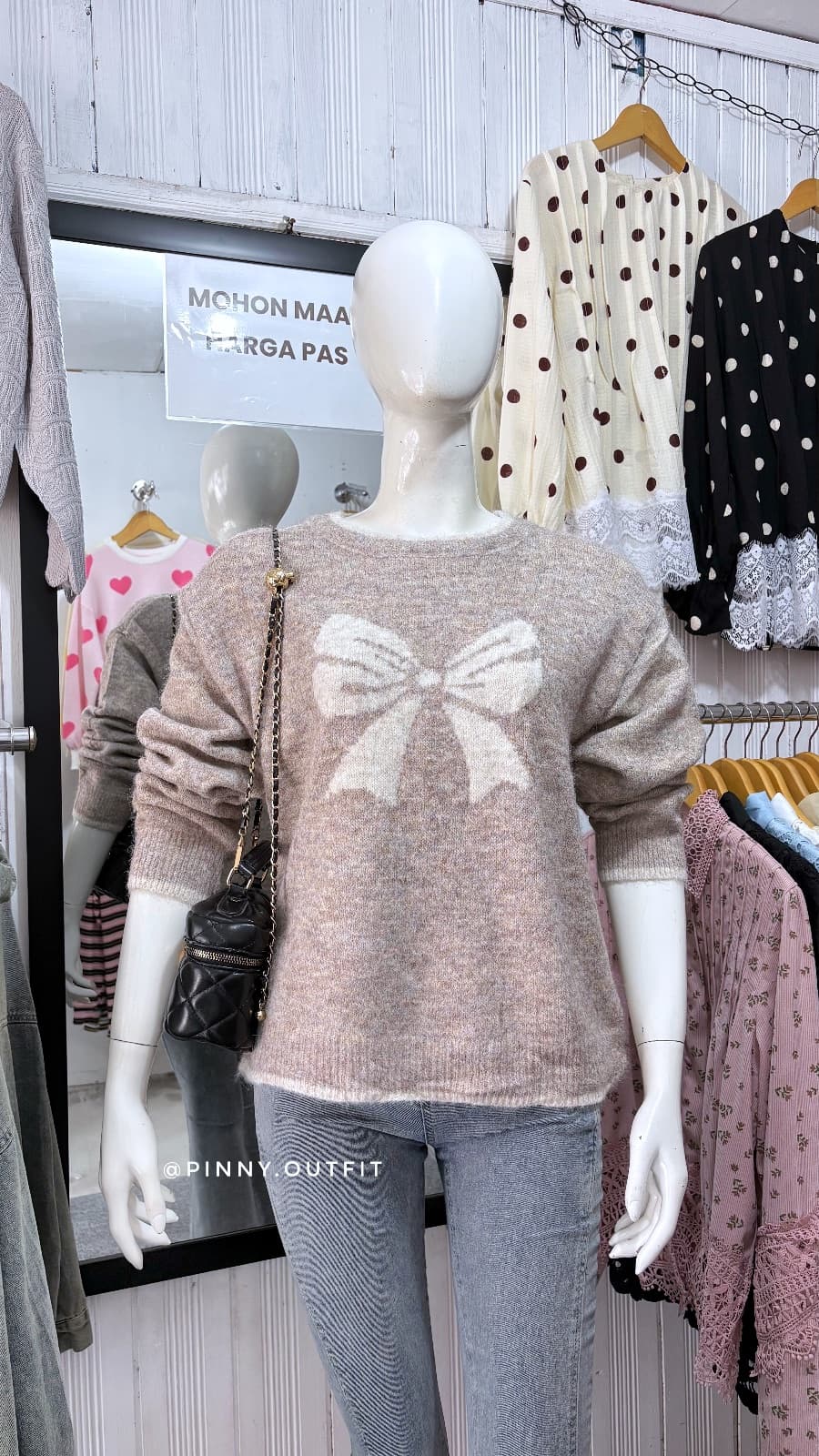 Knit Oversize Pita — Coksu
