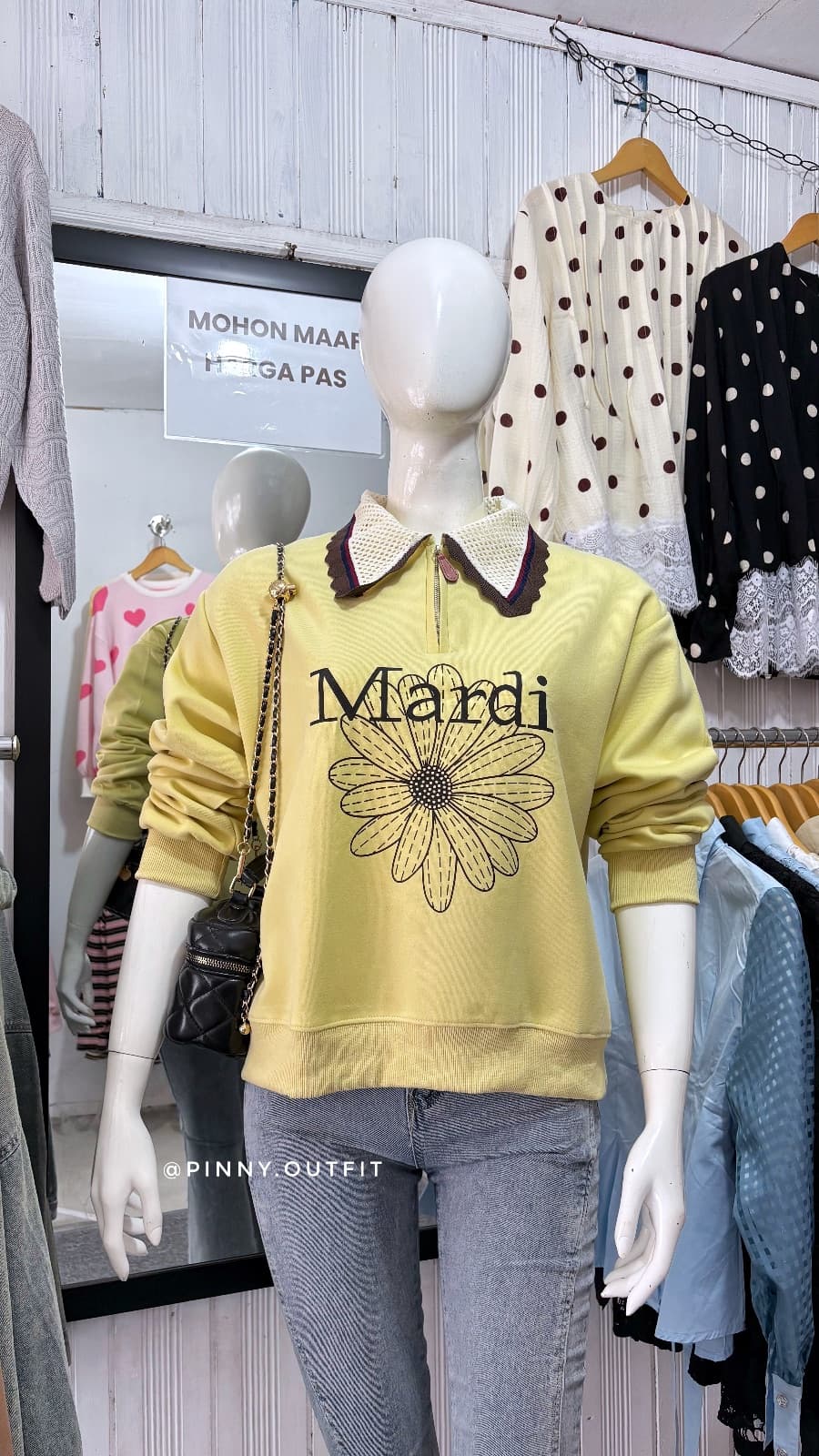 Sweater Mardi — Kuning