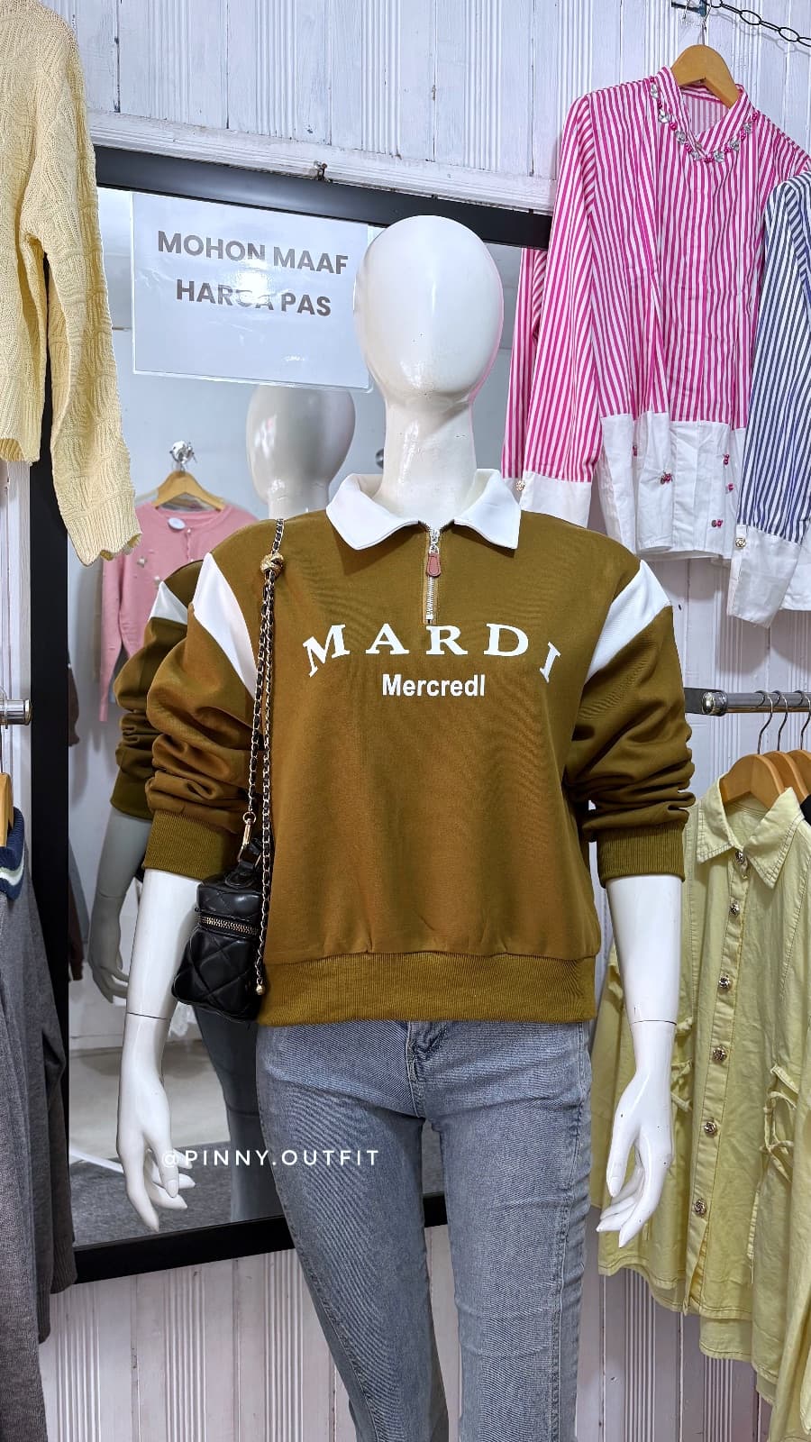 Sweater Mardi 2 Tone — Bronze