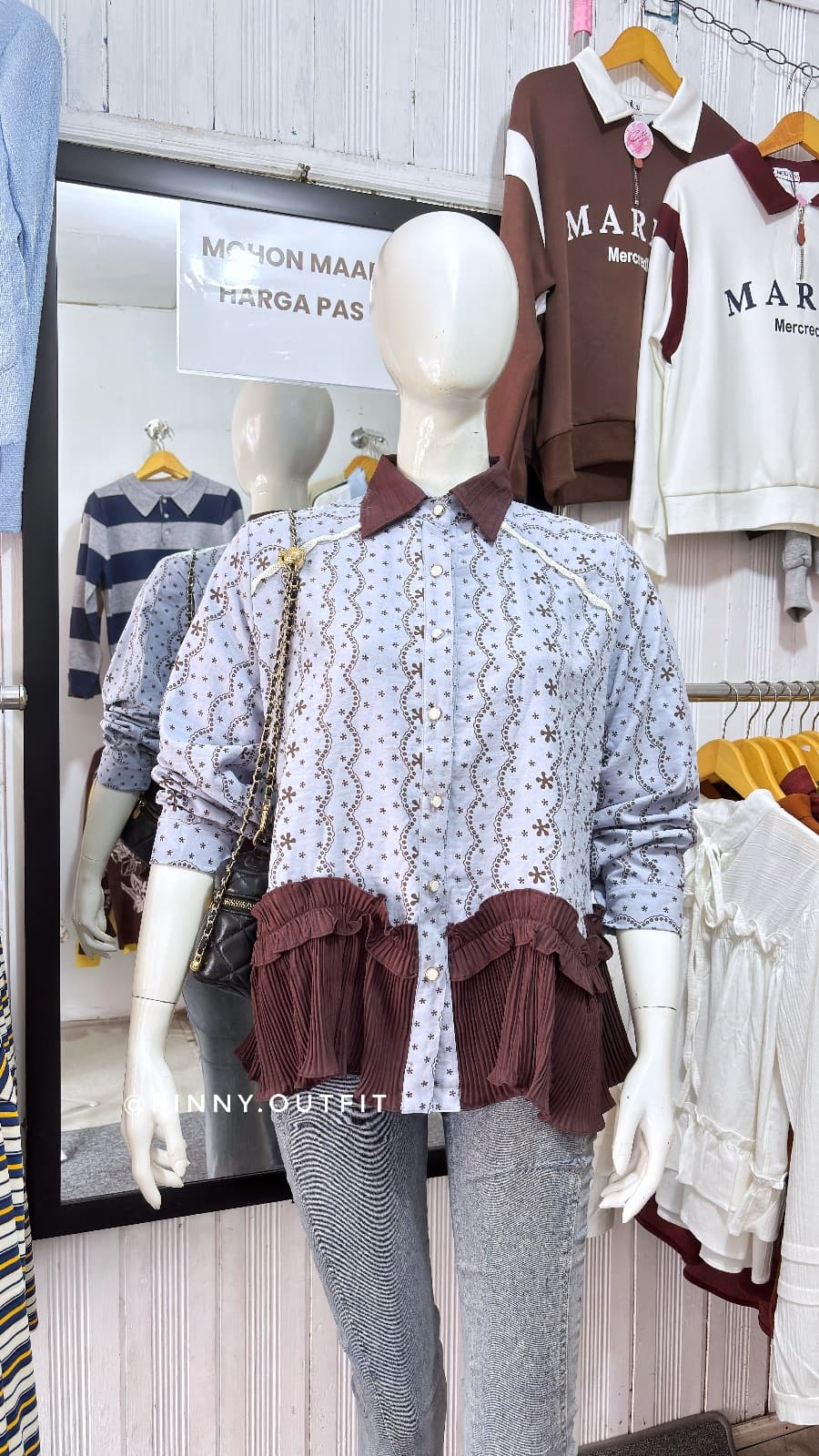Blouse Rampel Rampel — Abu